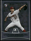 Stephen Strasburg 2010 Bowman Platinum RC #1 Washington Nationals