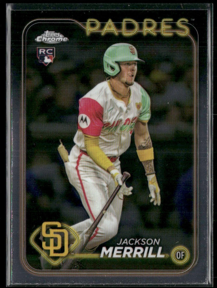 Jackson Merrill 2024 Topps Chrome Update RC #USC153 San Diego Padres