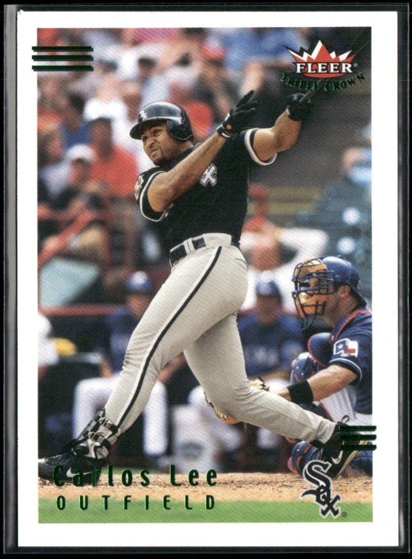 Carlos Lee 2002 Fleer Triple Crown BA Parallel /269 #153 Chicago White Sox
