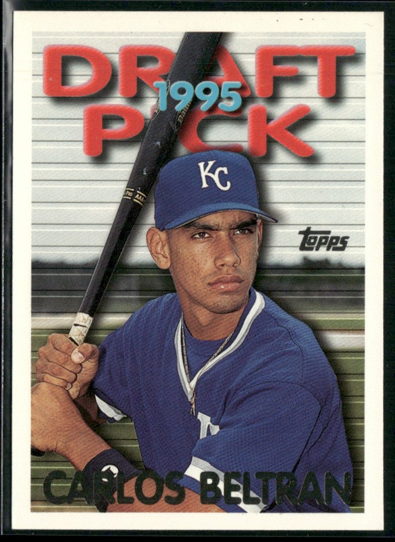 Carlos Beltran 1995 Topps Traded & Rookies RC #18T Kansas City Royals