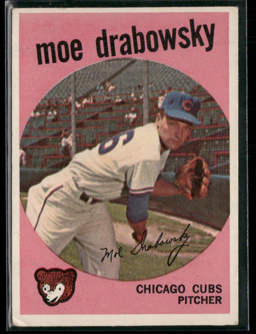 Moe Drabowsky 1959 Topps #407 Chicago Cubs