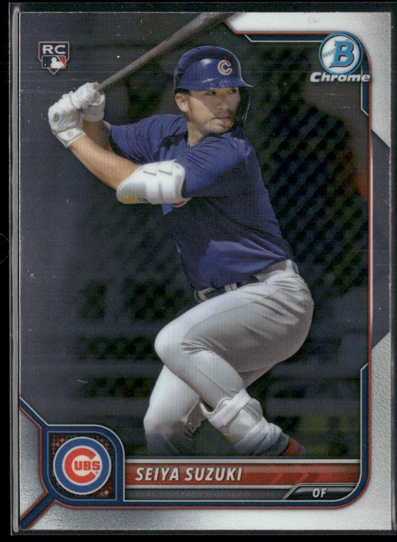 Seiya Suzuki 2022 Bowman Chrome RC #69 Chicago Cubs