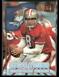 Steve Young 1995 Pacific Hometown Heroes #HH-8 San Francisco 49ers