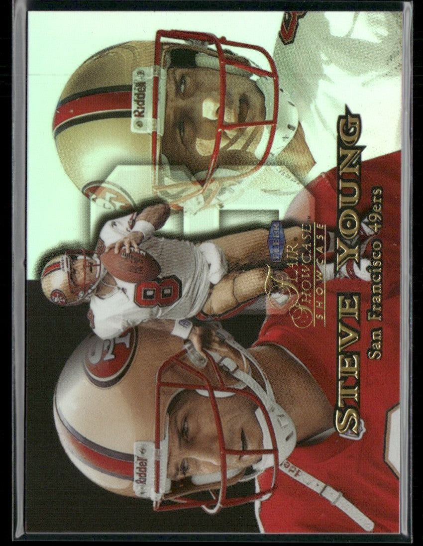 Steve Young 1999 Flair Showcase #160 San Francisco 49ers