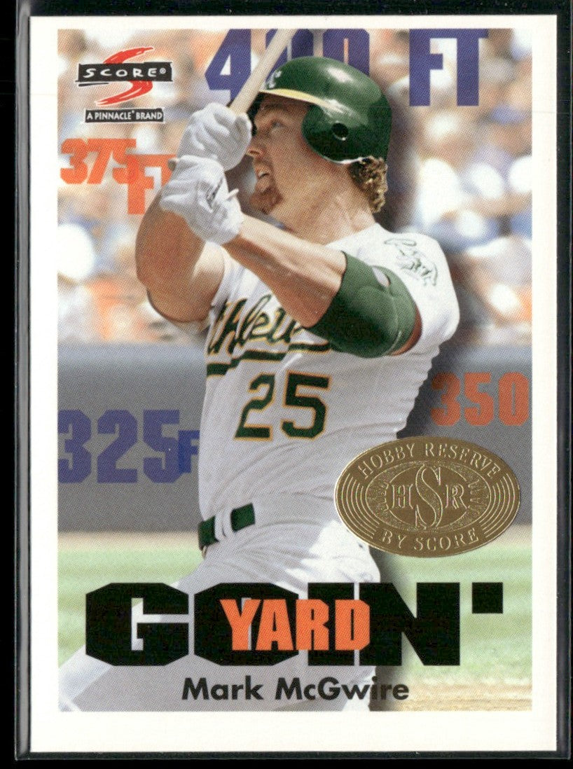 Mark McGwire 1997 Score Series 2 Hobby Reserve #511 Oakland Athletics