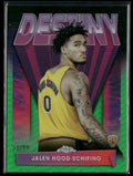 Jalen Hood-Schifino 2023 Topps Chrome Destiny Green  Refractor RC /99 #D-9