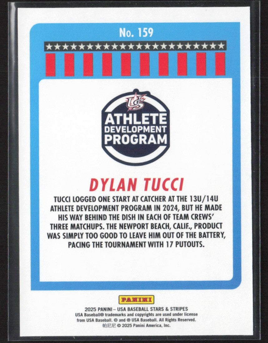 Dylan Tucci 2025 Panini Stars & Stripes #159 USA