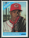 Aroldis Chapman 2015 Topps Heritage Chrome Refractor /566 #THC-140
