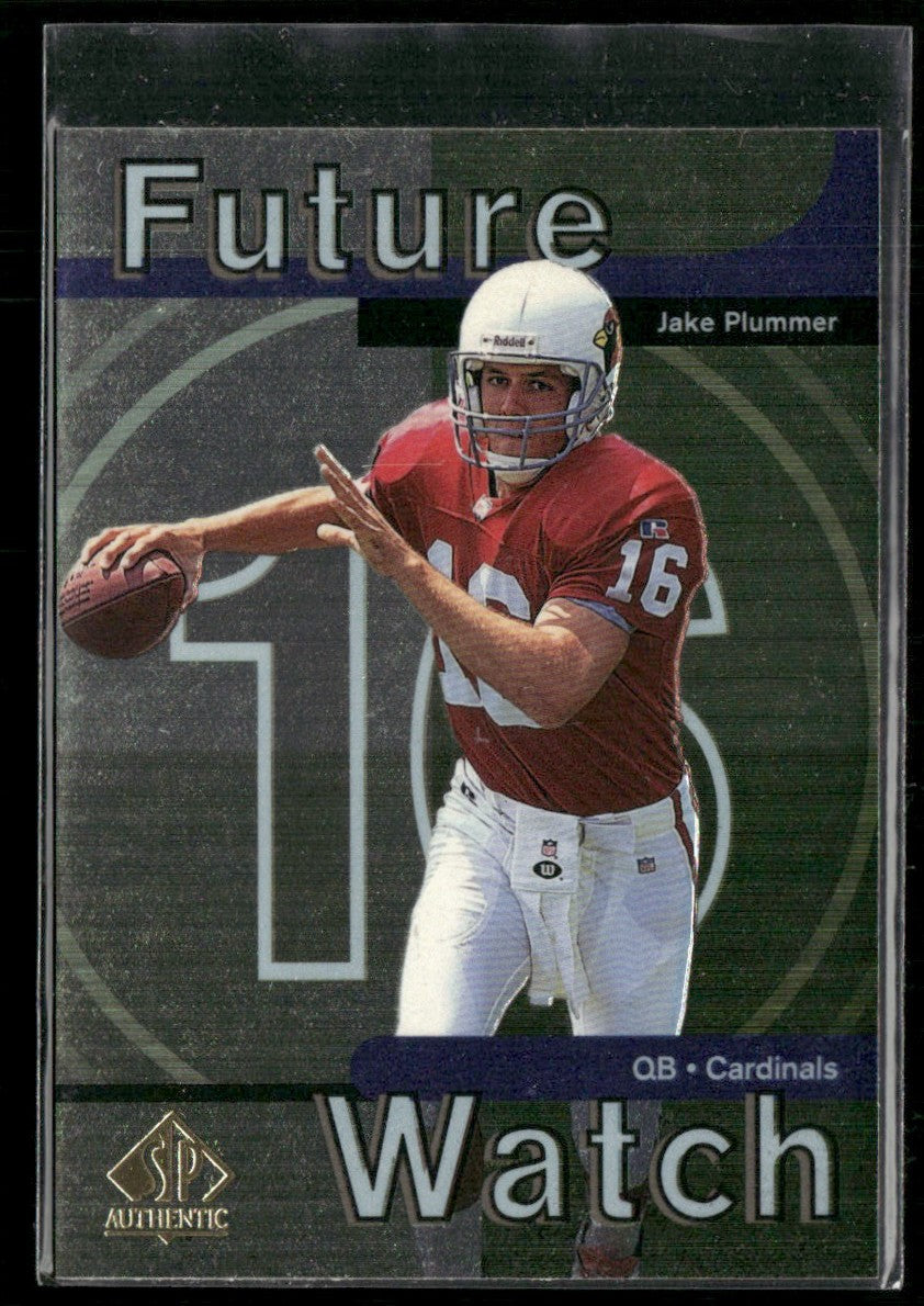 Jake Plummer 1997 SP Authentic RC #23 Arizona Cardinals