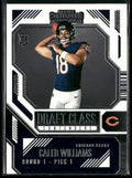 Caleb Williams 2025 Panini Contenders Draft Class RC #1 Chicago Bears