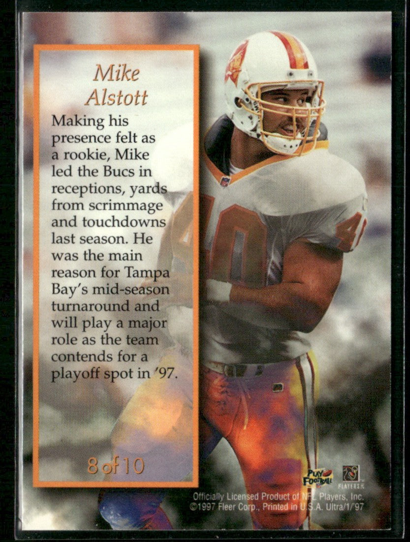 Mike Alstott 1997 Fleer Ultra Talent Show #8 Tampa Bay Buccaneers