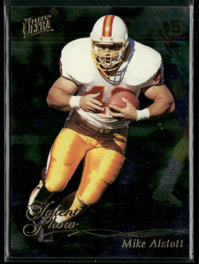 Mike Alstott 1997 Fleer Ultra Talent Show #8 Tampa Bay Buccaneers