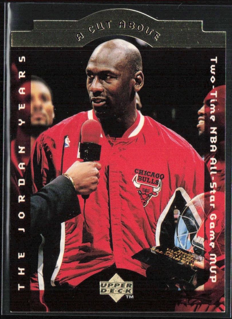 Michael Jordan 1996 Upper Deck A Cut Above #CA6 Chicago Bulls