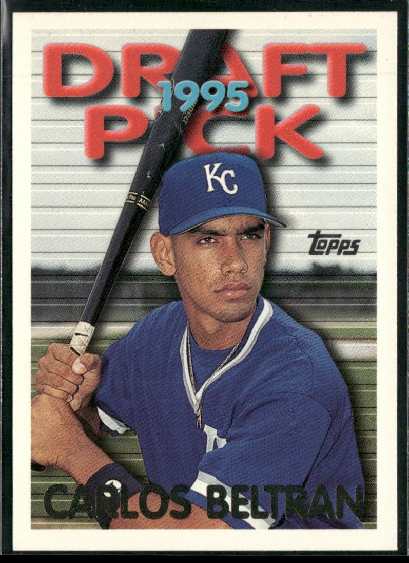 Carlos Beltran 1995 Topps Traded & Rookies RC #18T Kansas City Royals