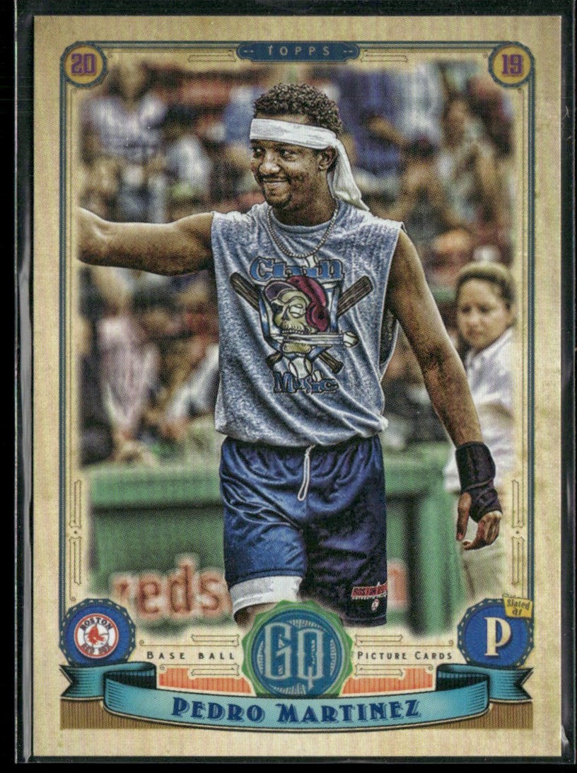 Pedro Martinez 2019 Topps Gypsy Queen SP #310 Boston Red Sox