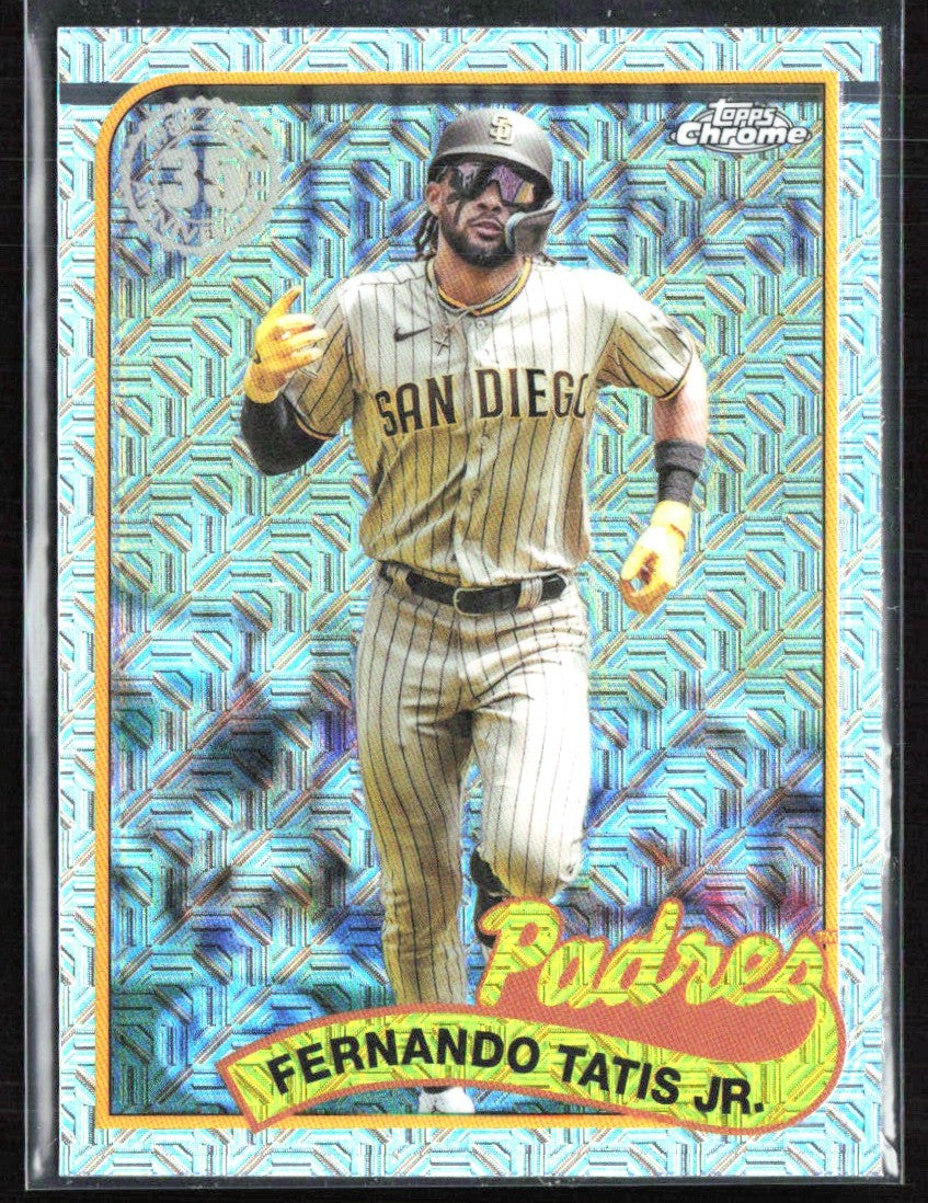 Fernando Tatis Jr. 2024 Topps Chrome 1989 Silver Pack #2T89C-35 San Diego Padres