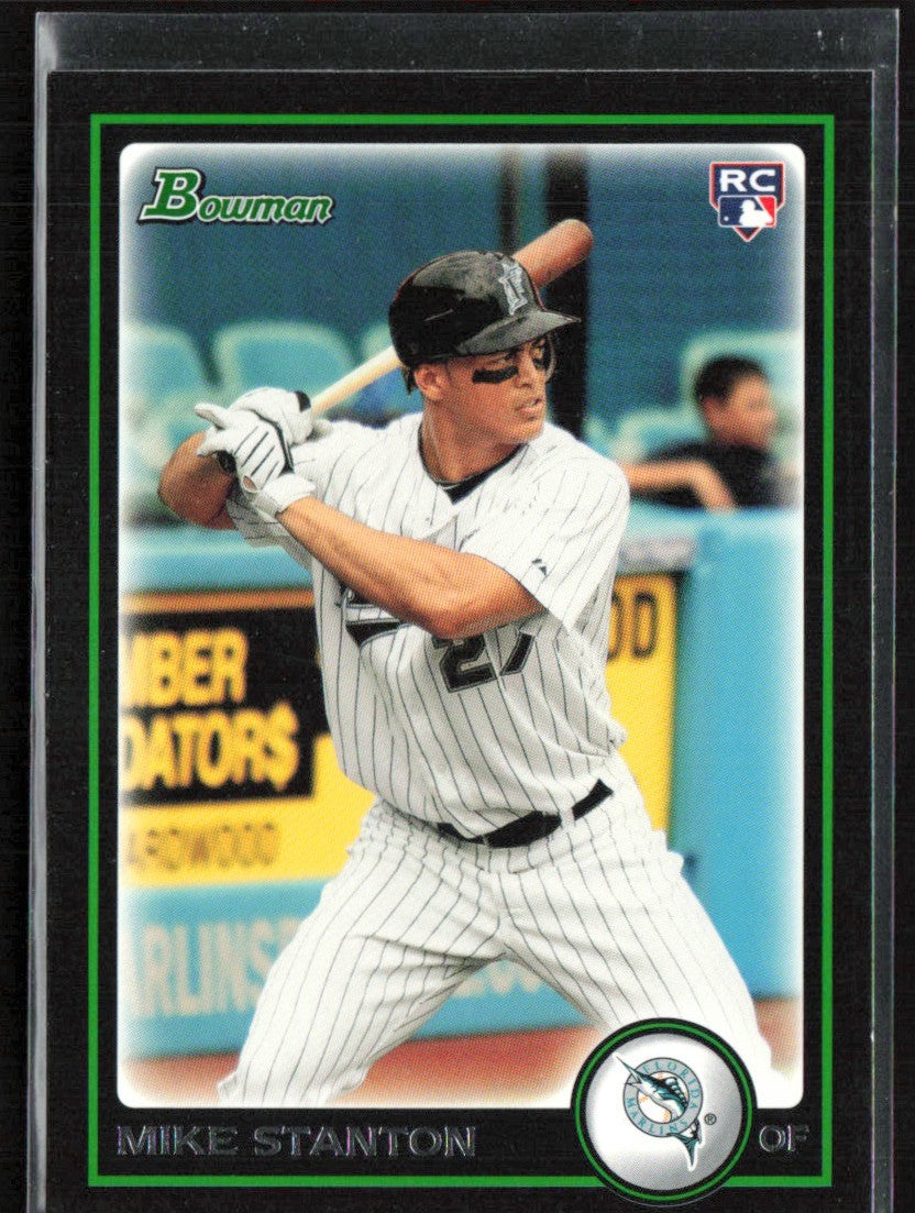 Mike Stanton 2010 Bowman RC #BDP30 Florida Marlins