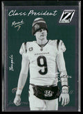 Joe Burrow 2023 Panini Zenith Class President #CP-2020 Cincinnati Bengals