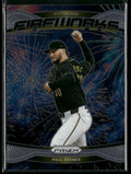 Paul Skenes 2025 Panini Prizm Fireworks #2 Pittsburgh Pirates