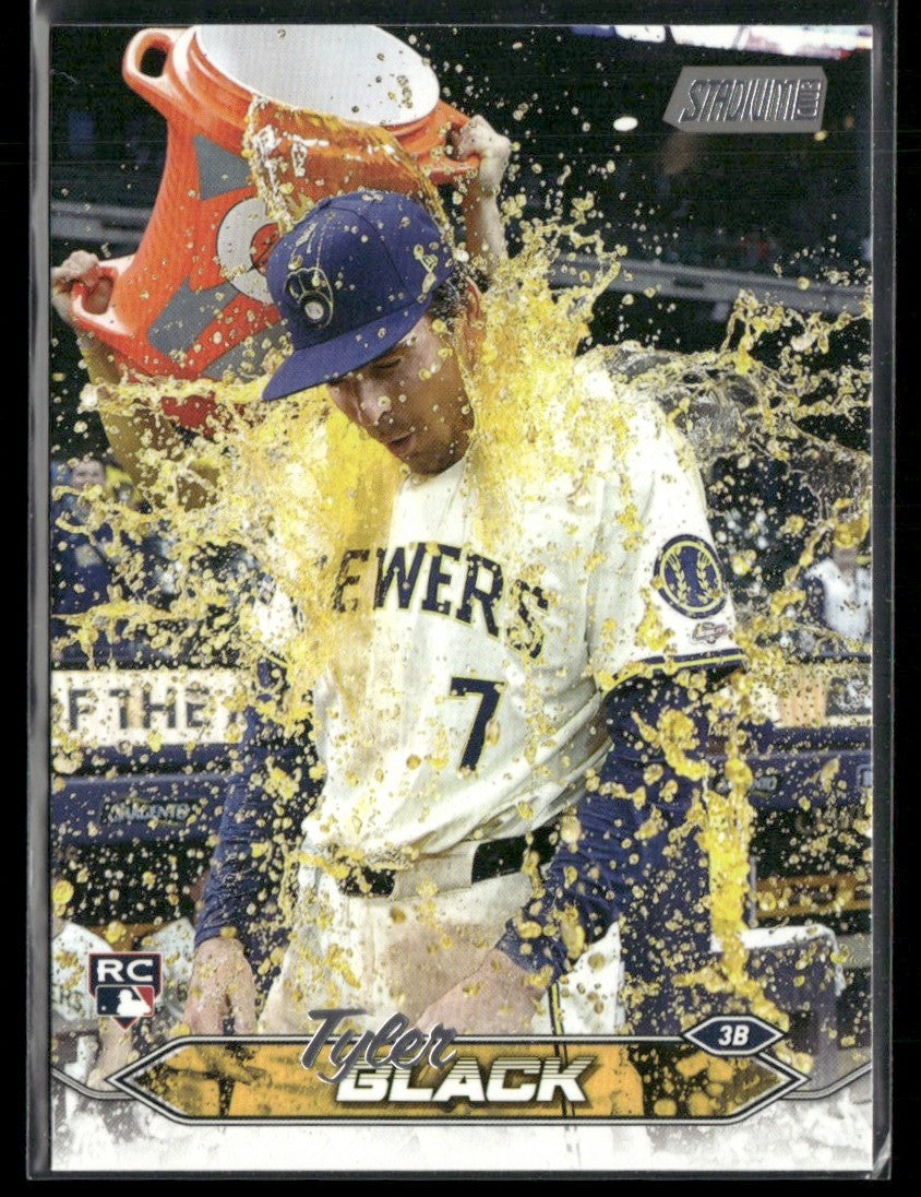 Tyler Black 2024 Topps Stadium Club RC #177 Milwaukee Brewers