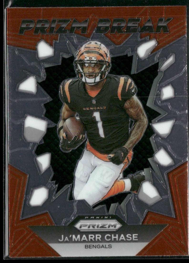 Ja'Marr Chase 2023 Panini Prizm Break #PB-10 Cincinnati Bengals