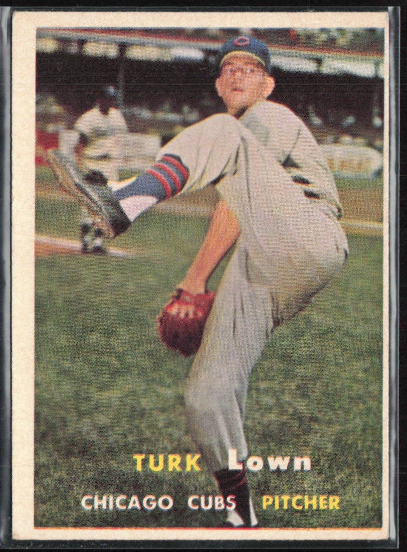 Turk Lown 1957 Topps #247 Chicago Cubs
