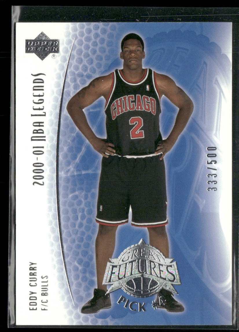 Eddy Curry 2000 Upper Deck Legends RC /500 #129 Chicago Bulls