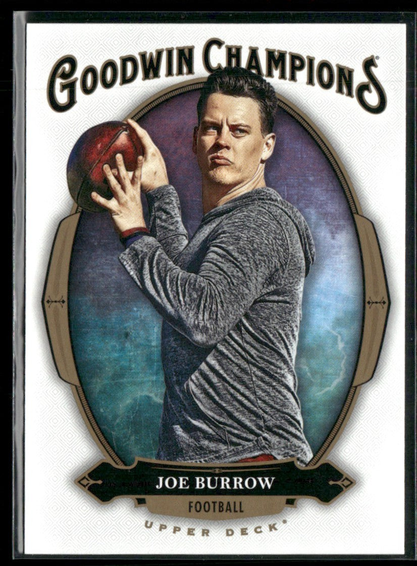 Joe Burrow 2020 Upper Deck Goodwin Champions RC #41 LSU Tigers