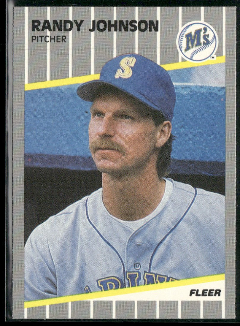 Randy Johnson 1989 Fleer Update RC #U-59 Seattle Mariners