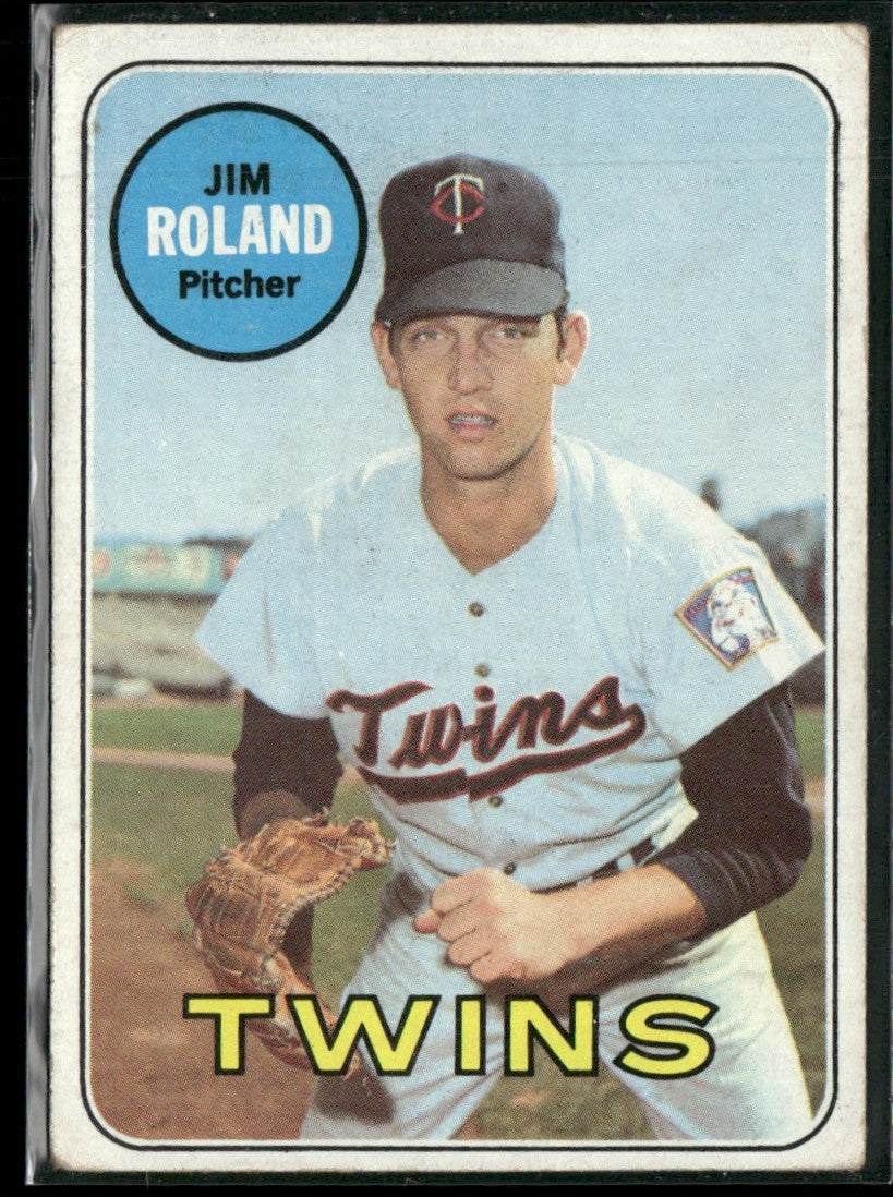 Jim Roland 1969 Topps #336 Minnesota Twins