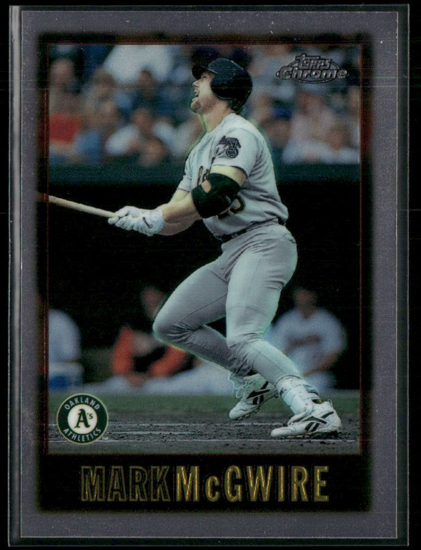 Mark McGwire 1997 Topps Chrome #21 Oakland Athletics