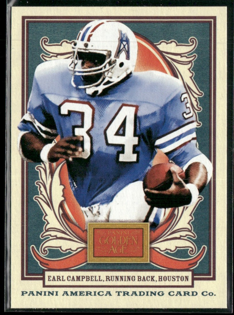 Earl Campbell 2013 Panini Golden Age #115 Houston Oilers