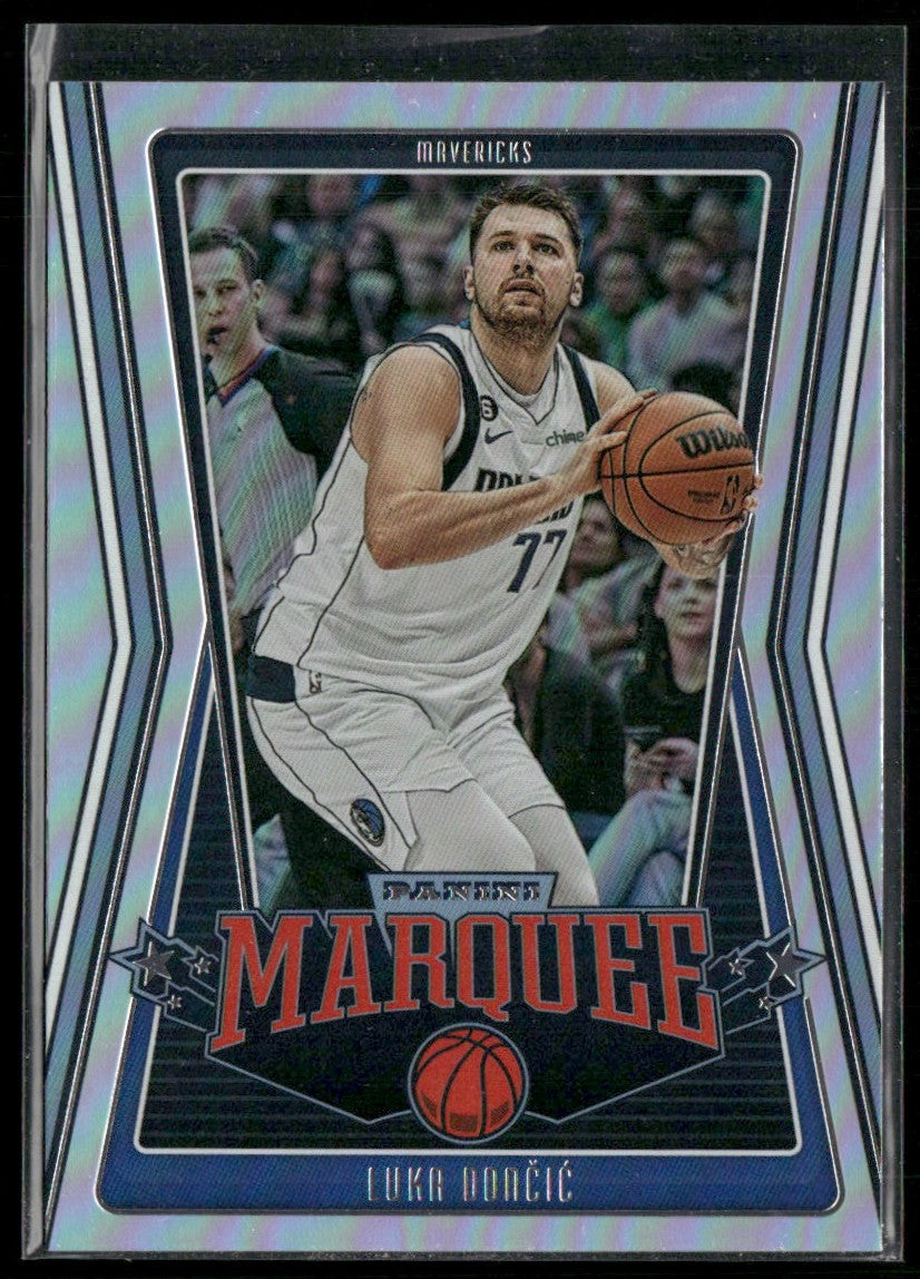 Luka Doncic 2022 Panini Chronicles Marquee #257 Dallas Mavericks