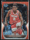 Arterio Morris 2022 Bowman U Chrome Orange Shimmer Refractor /25 #45