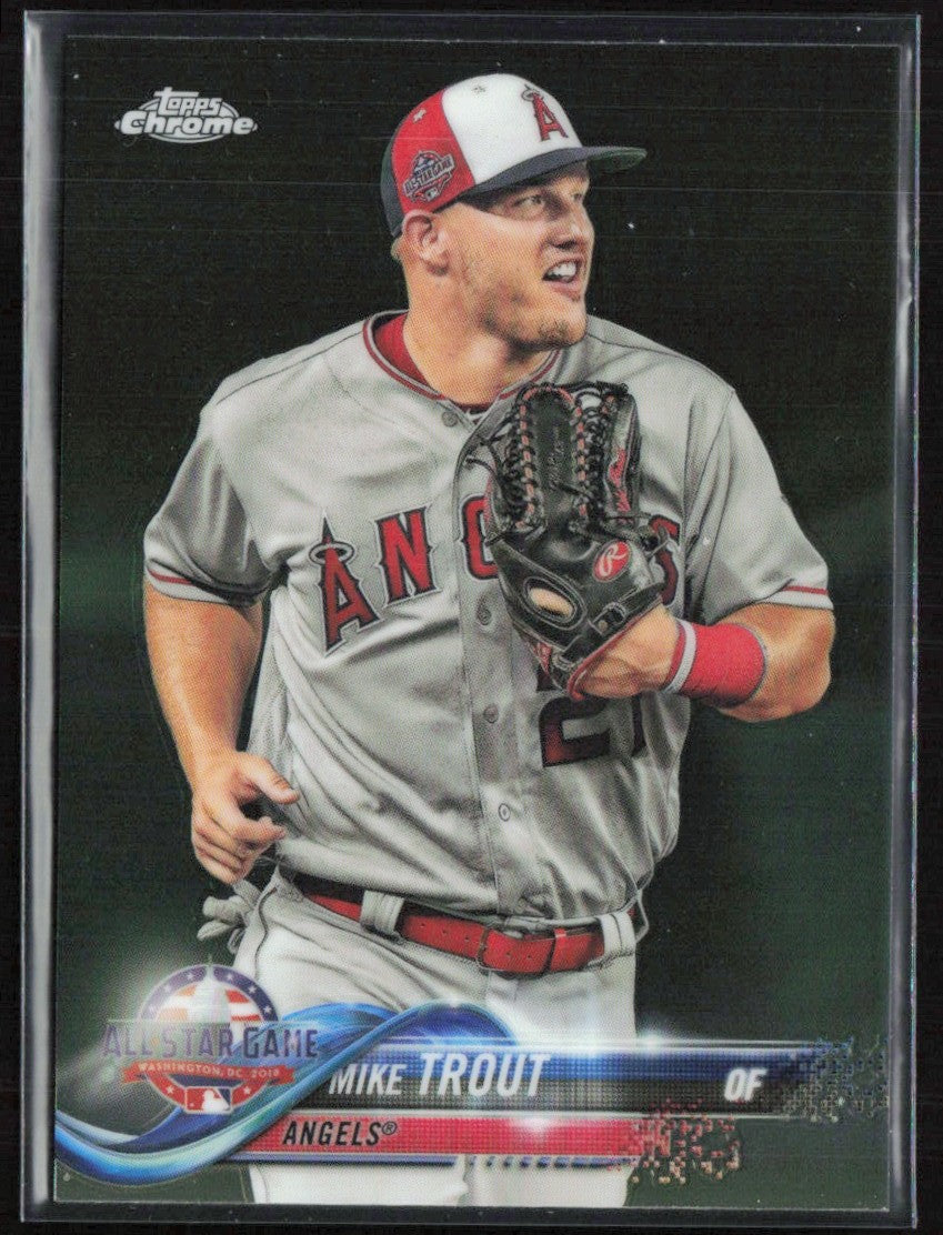 Mike Trout 2018 Topps Chrome Update #HMT69 Los Angeles Angels