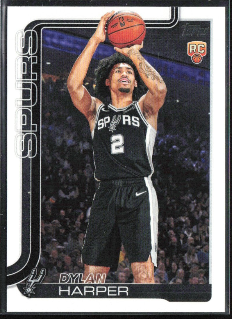 Dylan Harper 2025 Topps RC #202 San Antonio Spurs