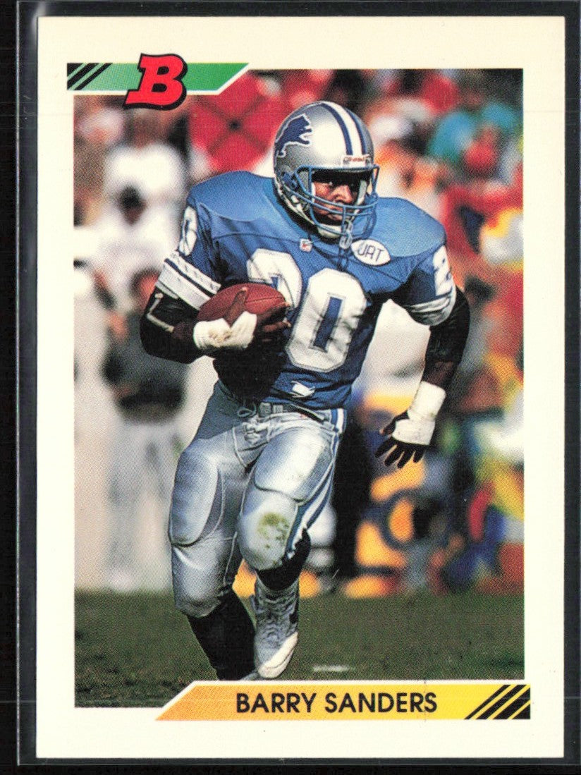 Barry Sanders 1992 Bowman #170 Detroit Lions