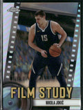 Nikola Jokic 2024 Topps Chrome Film Study Refractor #FS-2 Denver Nuggets