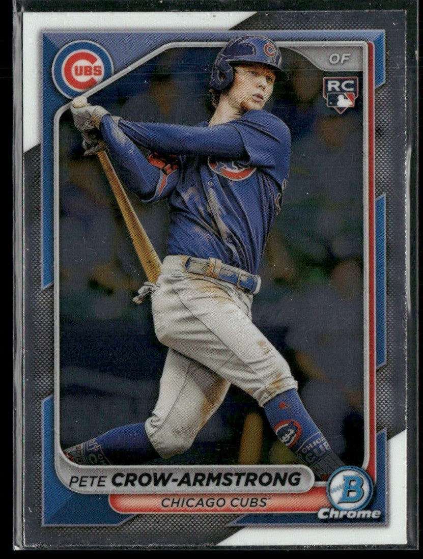 Pete Crow-Armstrong 2024 Bowman Chrome RC #45 Chicago Cubs