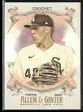 Garrett Crochet 2021 Topps Allen & Ginter RC #220 Chicago White Sox