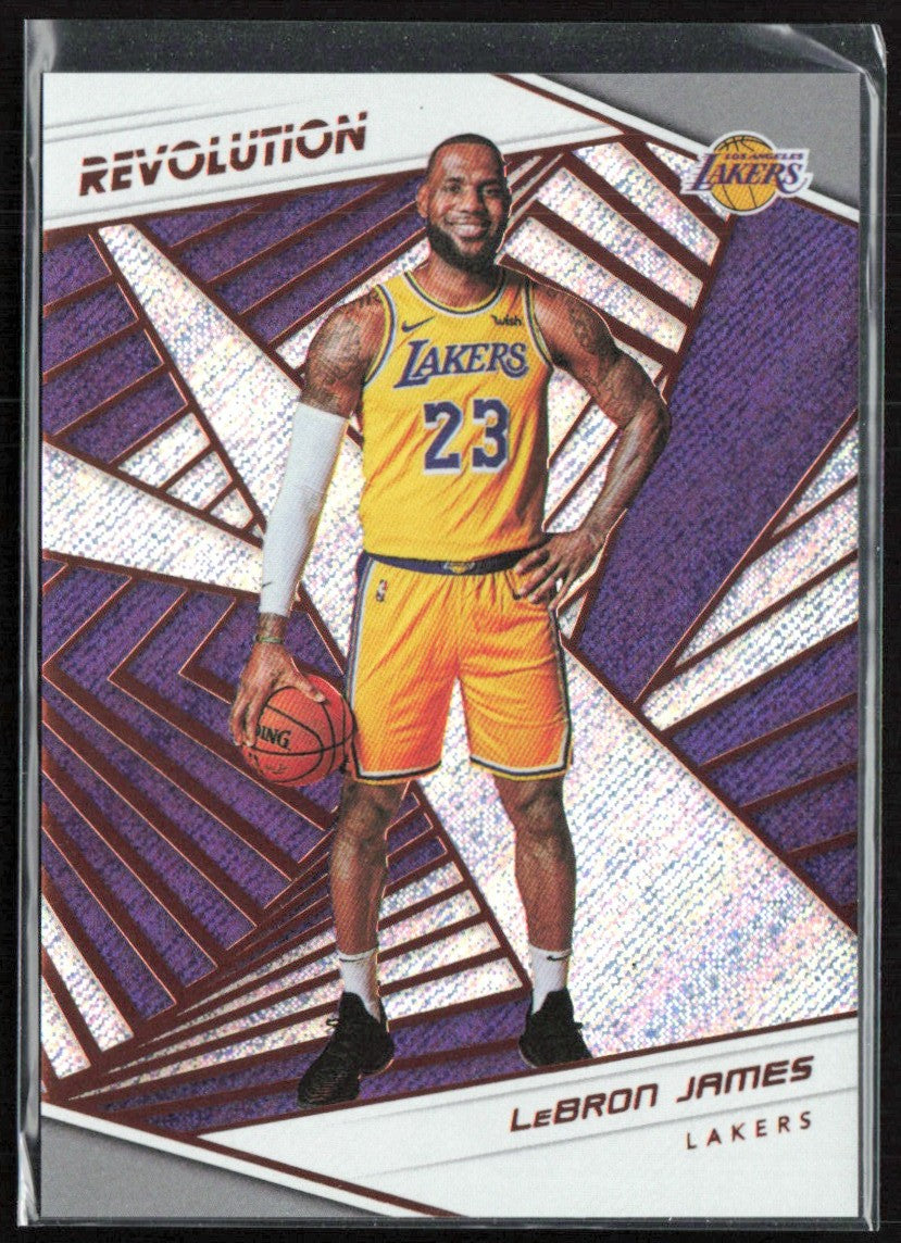 LeBron James 2018 Panini Revolution #40 Los Angeles Lakers