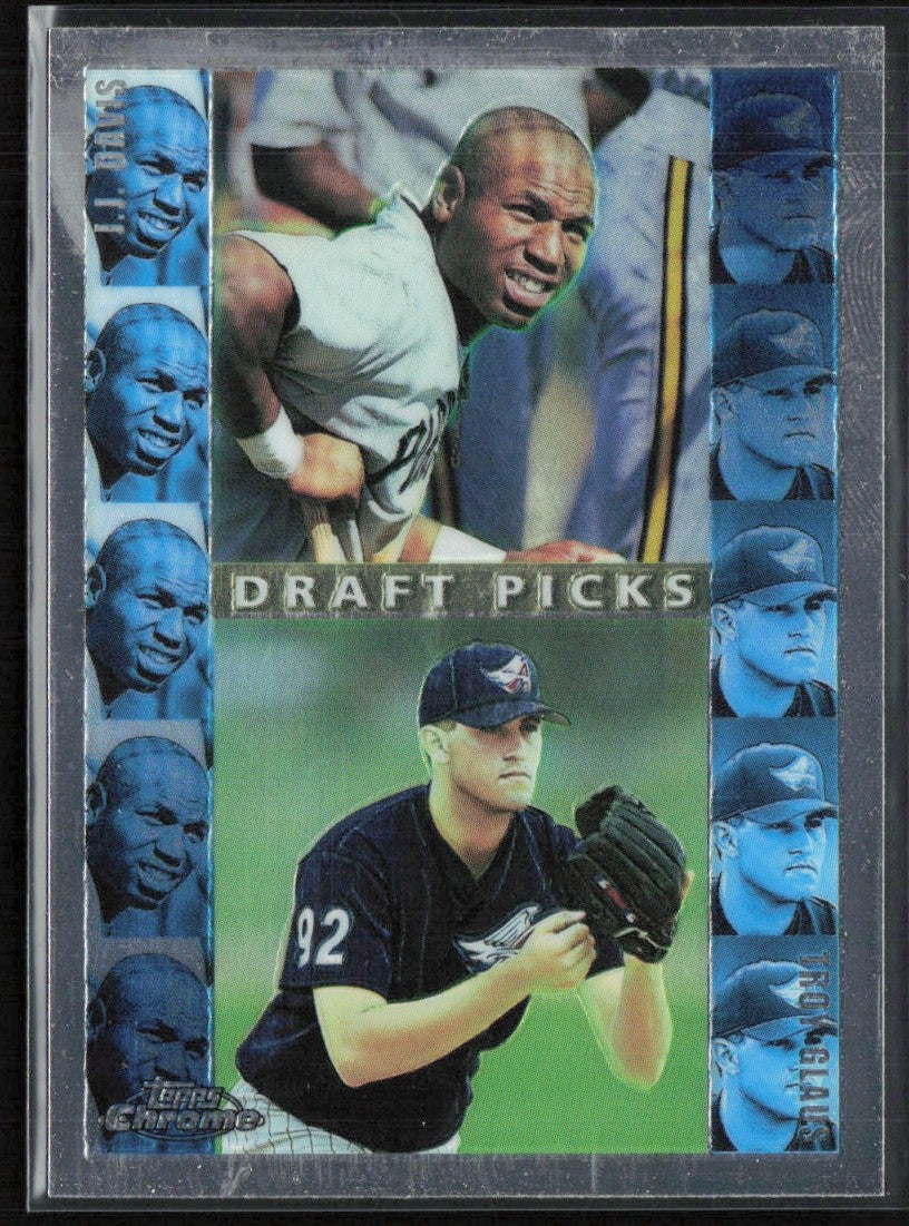 J.J. Davis/Troy Glaus 1998 Topps Chrome RC #492