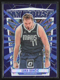 Luka Doncic 2023 Donruss Optic My House Purple #1 Dallas Mavericks