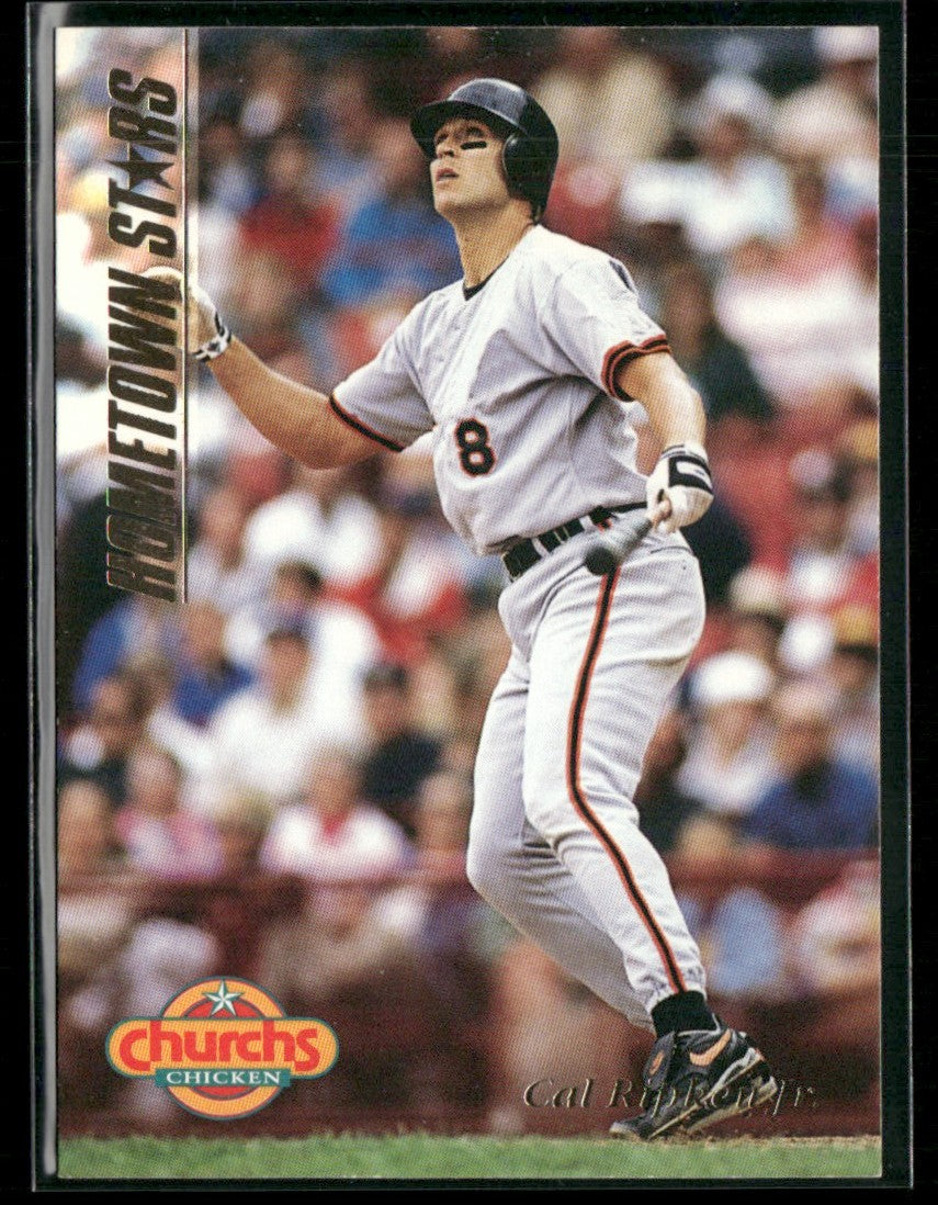 Cal Ripken Jr. 1994 Pinnacle Church's Chicken Hometown Stars #7