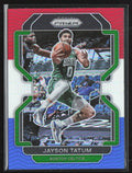 Jayson Tatum 2021 Panini Prizm Red White & Blue #13 Boston Celtics