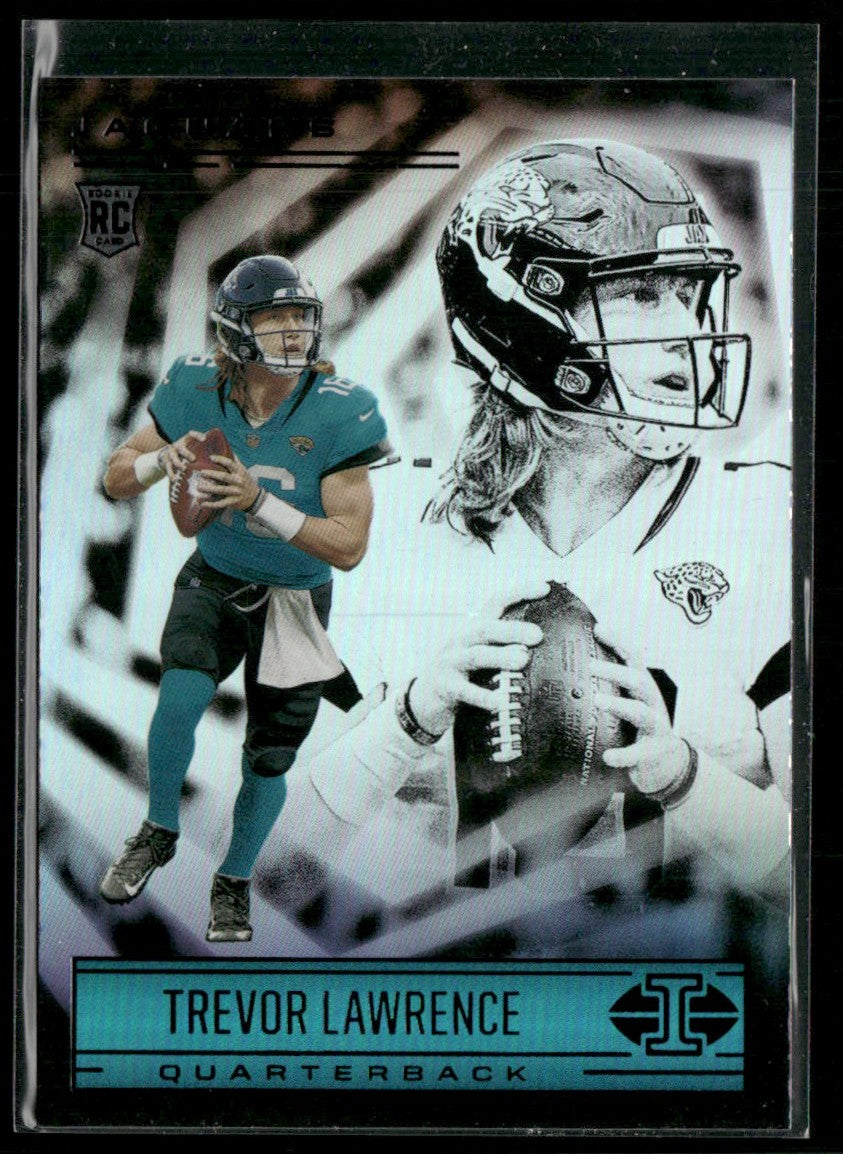 Trevor Lawrence 2021 Panini Illusions RC #59 Jacksonville Jaguars