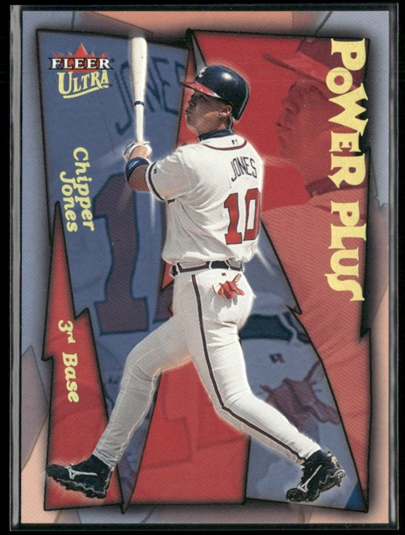 Chipper Jones 2001 Fleer Ultra Power Plus #5 Atlanta Braves