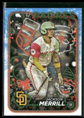 Jackson Merrill 2024 Topps Holiday RC #H160 San Diego Padres