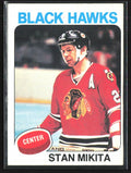 Stan Mikita 1975 Topps #30 Chicago Blackhawks