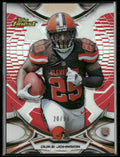 Duke Johnson 2015 Topps Finest Red Refractor RC /99 #83 Cleveland Browns